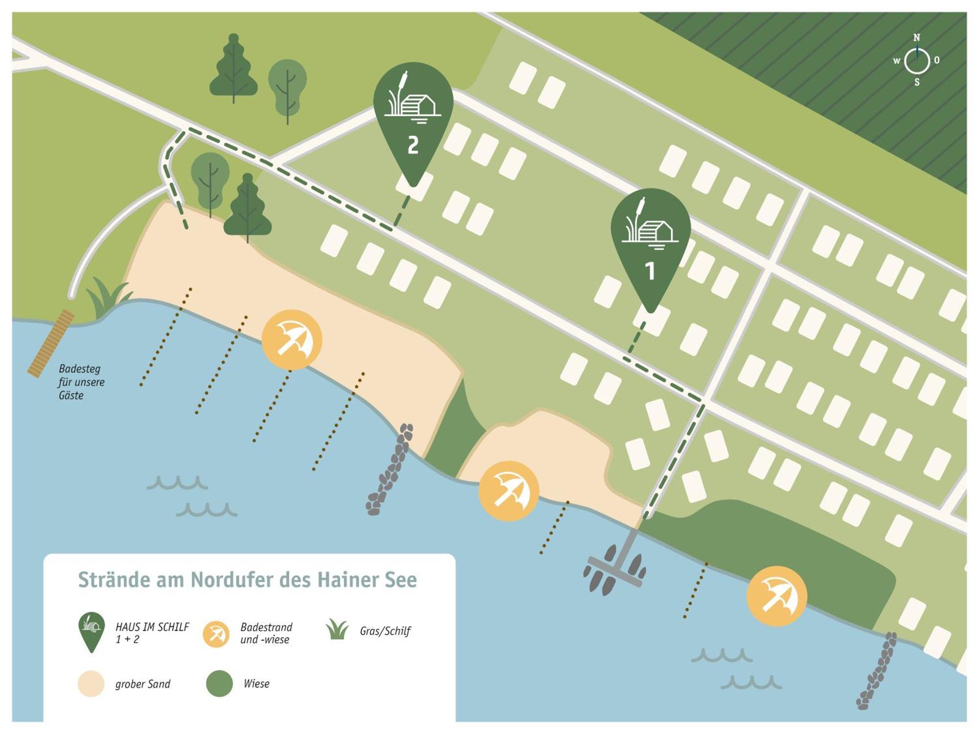 Haus Im Schilf 2 - Ferienwohnungen Am Hainer See Bei Leipzig Neukieritzsch Exterior photo